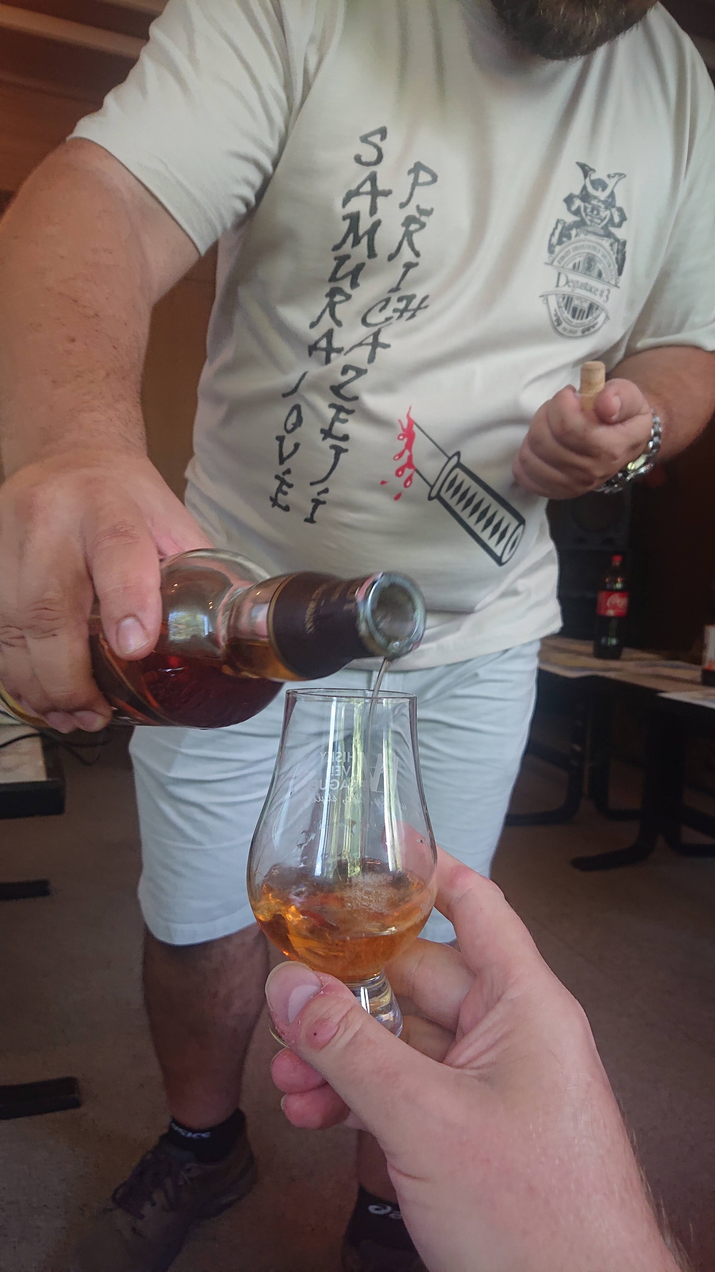 Degustace DDS # 3 - Samurajov� p�ich�zej� - �zijsk� whisky
Lout� - 13.8.2022
DDS SSaM (Divize degusta�n�ch specialist� Spolku Sb�ratel� alkoholick�ch Miniatur)
Fuyu Mizunara Finish - Masahiro pure malt - Paul John Brilliance - Amrut fusion - Kavalan Oloroso Sherry Oak - Kavalan Vinho Barrique