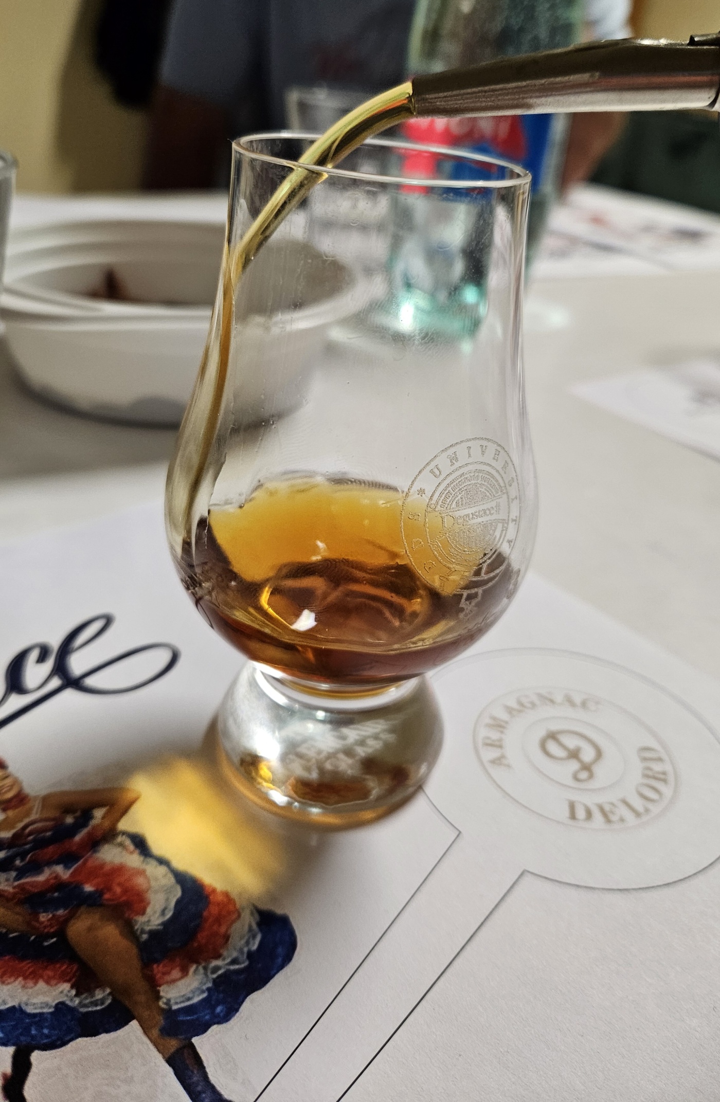 Degustace DDS # 8 - Vive la France
Zbo�en� Kostelec - 30.11.2024
DDS SSaM (Divize degusta�n�ch specialist� Spolku Sb�ratel� alkoholick�ch Miniatur)
Gautier cognac Pinar Del Rio exclusive cigar blend XO - Hardy cognac Legend 1863 - Godet cognac XO Fine Champagne - Bas-Armagnac Delord Hors d` Age - Domaine Tariquet XO Bas-Armagnac - Hennesy Very Special cognac