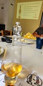 Degustace DDS # 5 - Vy(Whi)sok� �kola �ivota
Zbo�en� Kostelec - 12.8.2023
DDS SSaM (Divize degusta�n�ch specialist� Spolku Sb�ratel� alkoholick�ch Miniatur)
Whisky Ginger (Tullamore Dew) - Old Fashioned (Jack Daniel`s) - Dimple 15yo blended whisky - Glenfiddich 12yo single malt whisky - Aberfeldy 12yo single malt whisky - Arran Sauternes cask finish single malt whisky - Penicillin (Ballantines fines`t, Laphroaigh islay single malt scotch whisky) - Highland Park 12yo single malt whisky - Kilchoman Machir Bay single malt whisky - Port Charlotte Heavily Peated single malt whisky