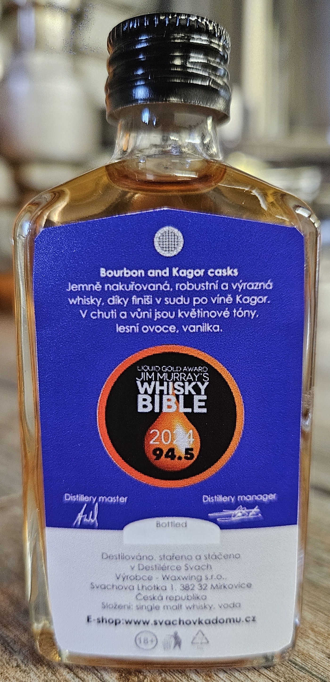 16. v�ro�n� �lensk� sch�ze SSaM
K�cov - 13.4.2024
Divize degusta�n�ch specialist�
Degustace #6
Old Well
Czech single malt whisky
Kagor Cask finish
Lightly peated