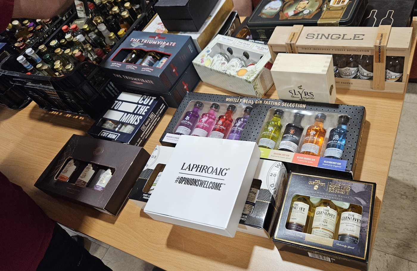 Burza minif�a�ti�iek alkoholu - Minibottles collectors meeting
Praha - 18.5.2024
SSaM - Spolek Sb�ratel� alkoholick�ch Miniatur