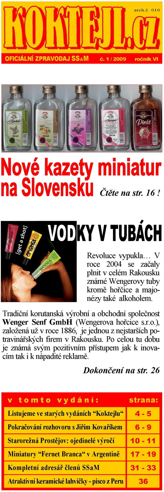 SSaM - KOKTEJL.cz - 1/2009
